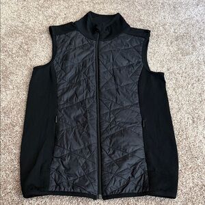 Athleta Charcoal Quilted Vest